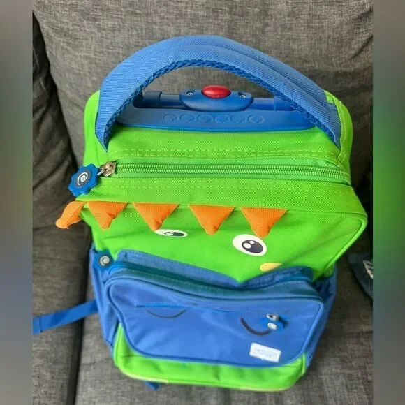 TWISE Twise Side-kick Rolling Backpack, Dino - Picture 5 of 14